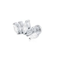 Piercing Brand Donna in Acciaio Cristallo 14ER058W